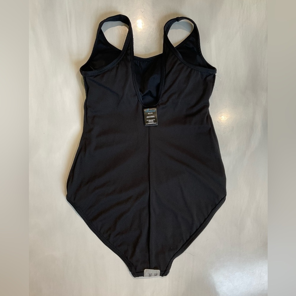 Catalina Women’s One Piece Tank Top Swimsuit Size 8-10 NWT Fully Lined - Picture 8 of 10